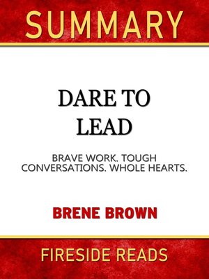 cover image of Summary of Dare to Lead
